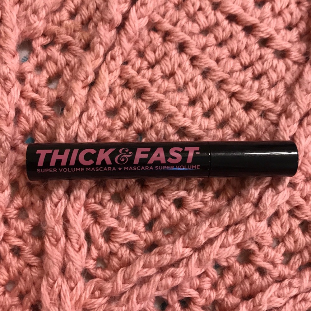 Soap & Glory thick and fast mascara.